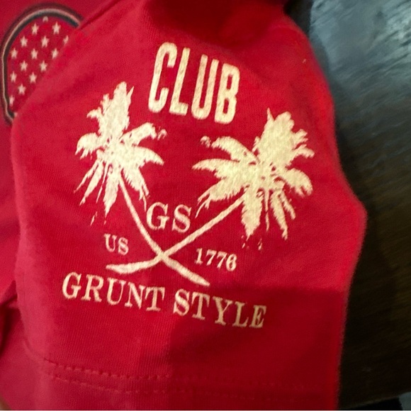 “Be Mine” Grunt Style Red Valentines T-Shirt Size Medium Short Sleeve - Picture 2 of 4